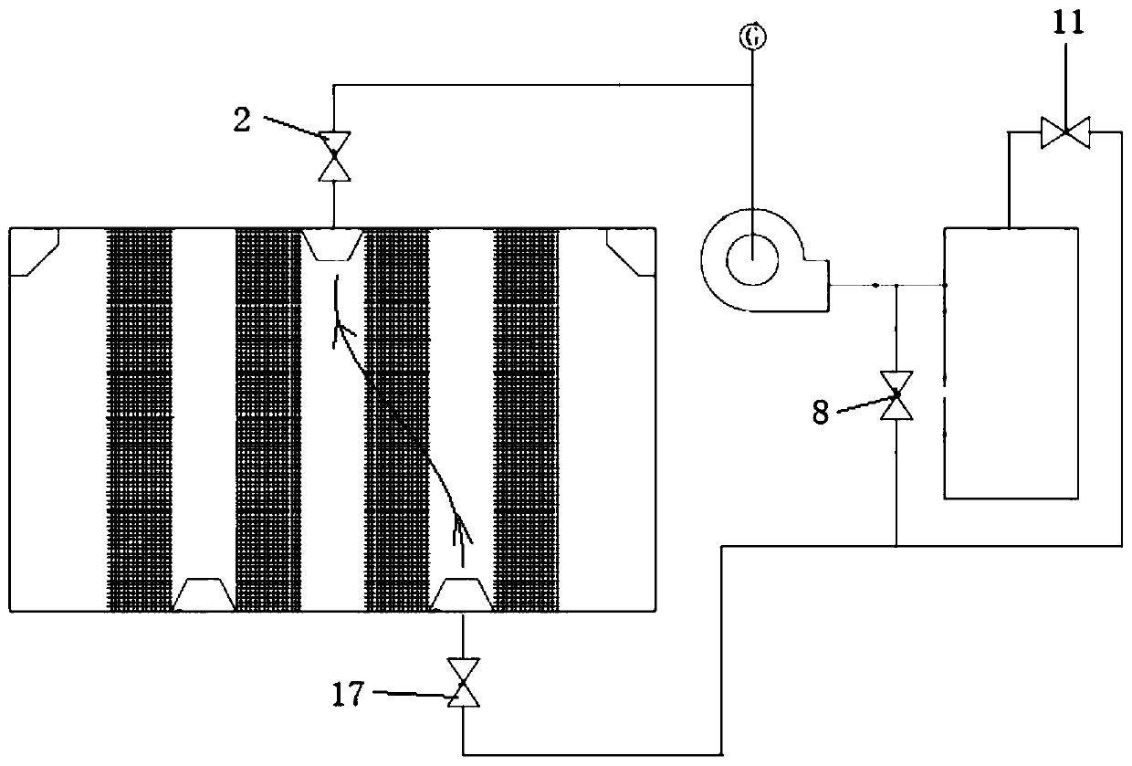 A regeneration control system and regeneration control method for an organic waste gas adsorption device