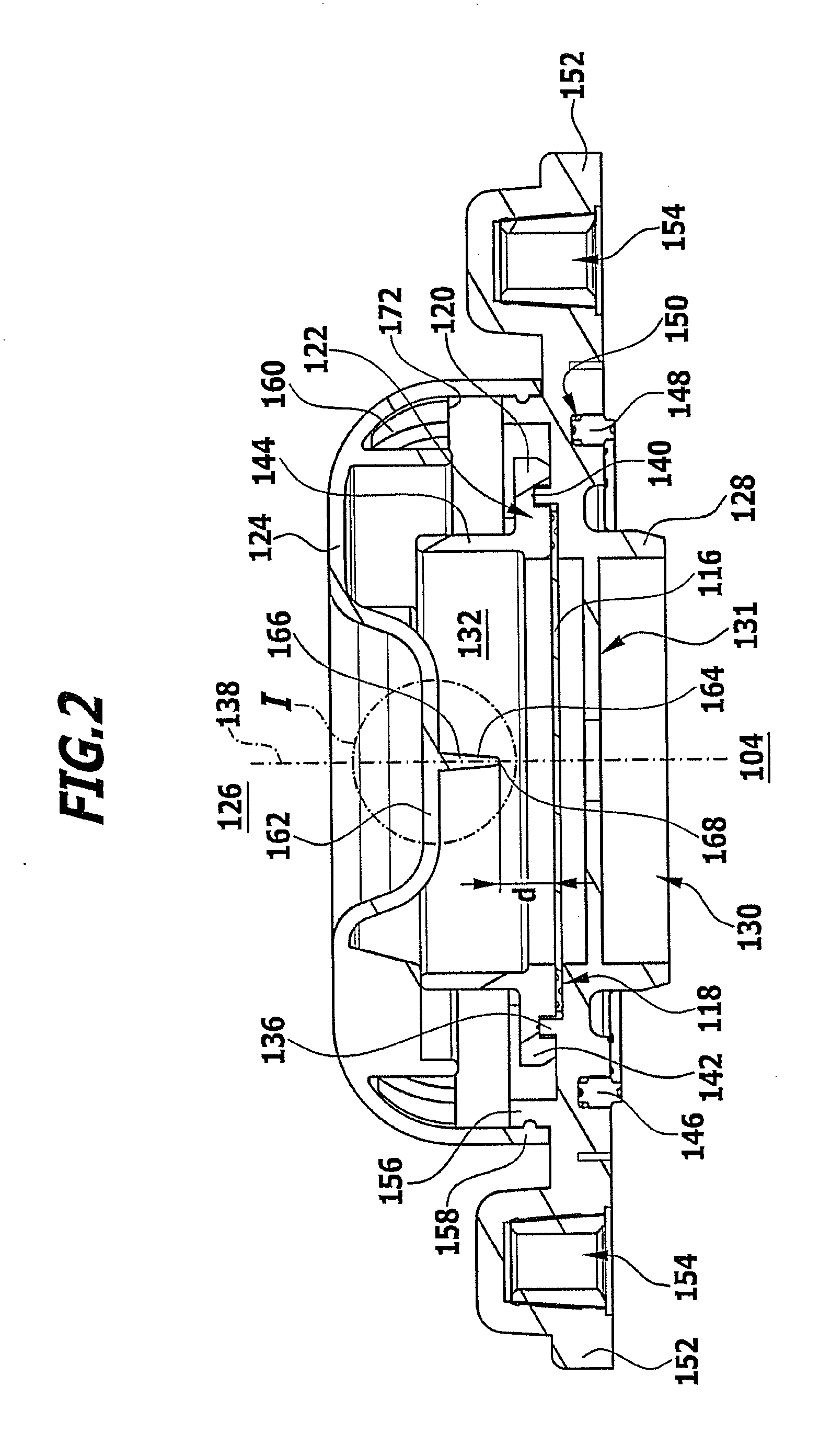 Pressure compensation device for a housing of an electrochemical device