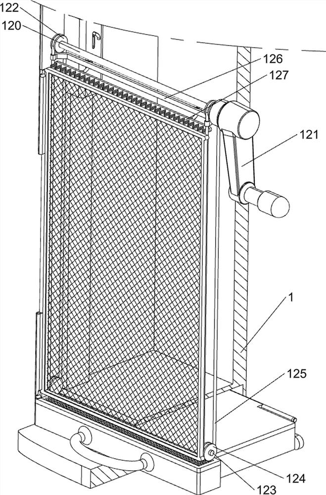 Noise reduction cabinet type air conditioner convenient to clean