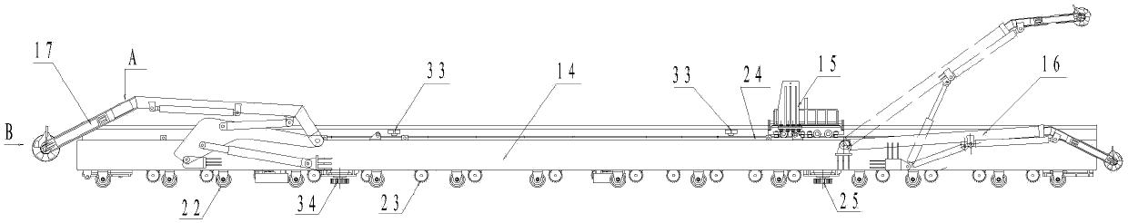 Catwalk machine and catwalk device