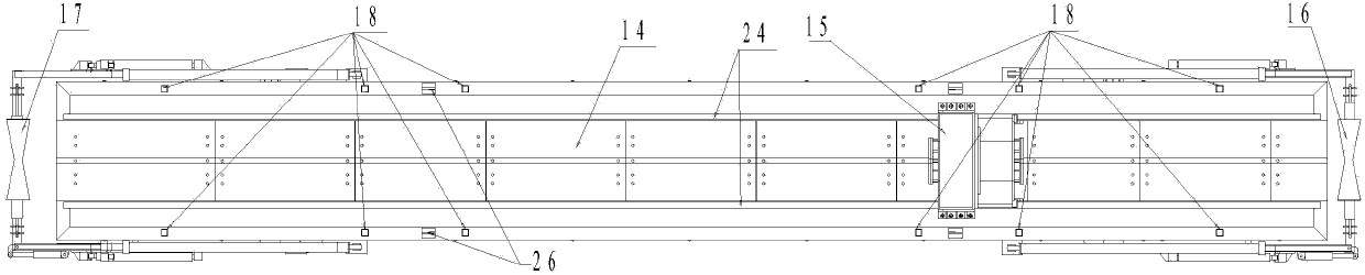 Catwalk machine and catwalk device