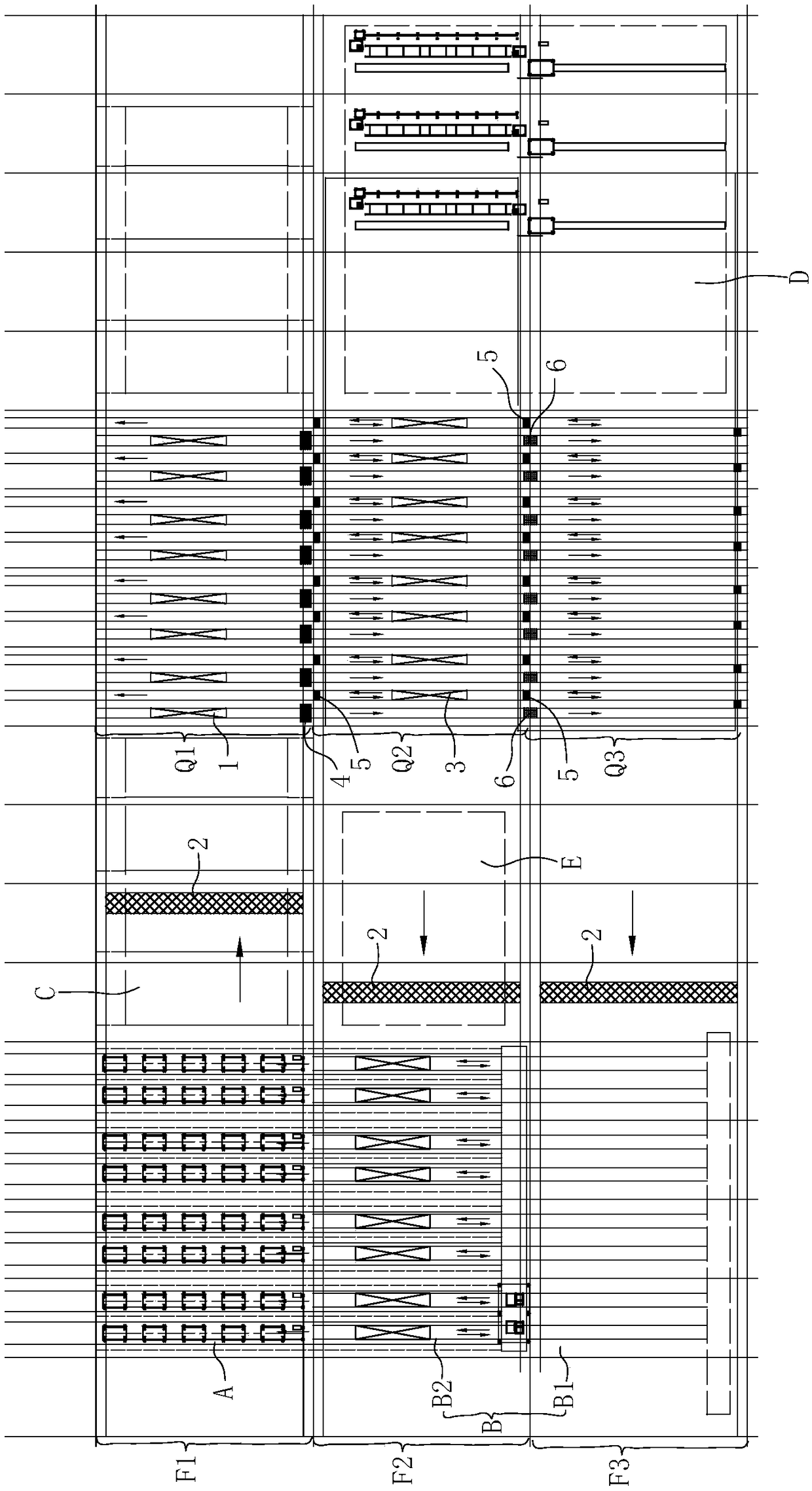 Centrifugal concrete pile production line