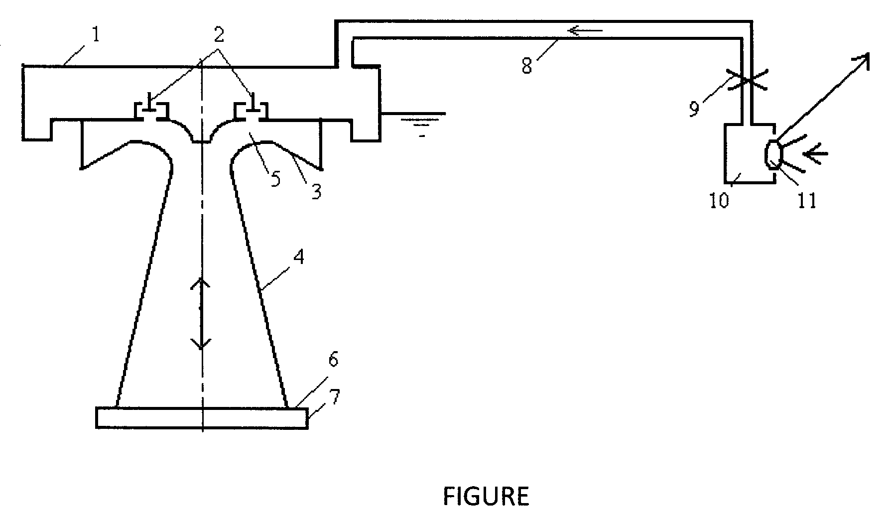 Wave power installation