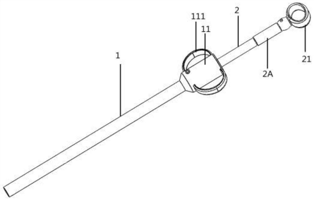 A kind of thoracoscopic extraction device