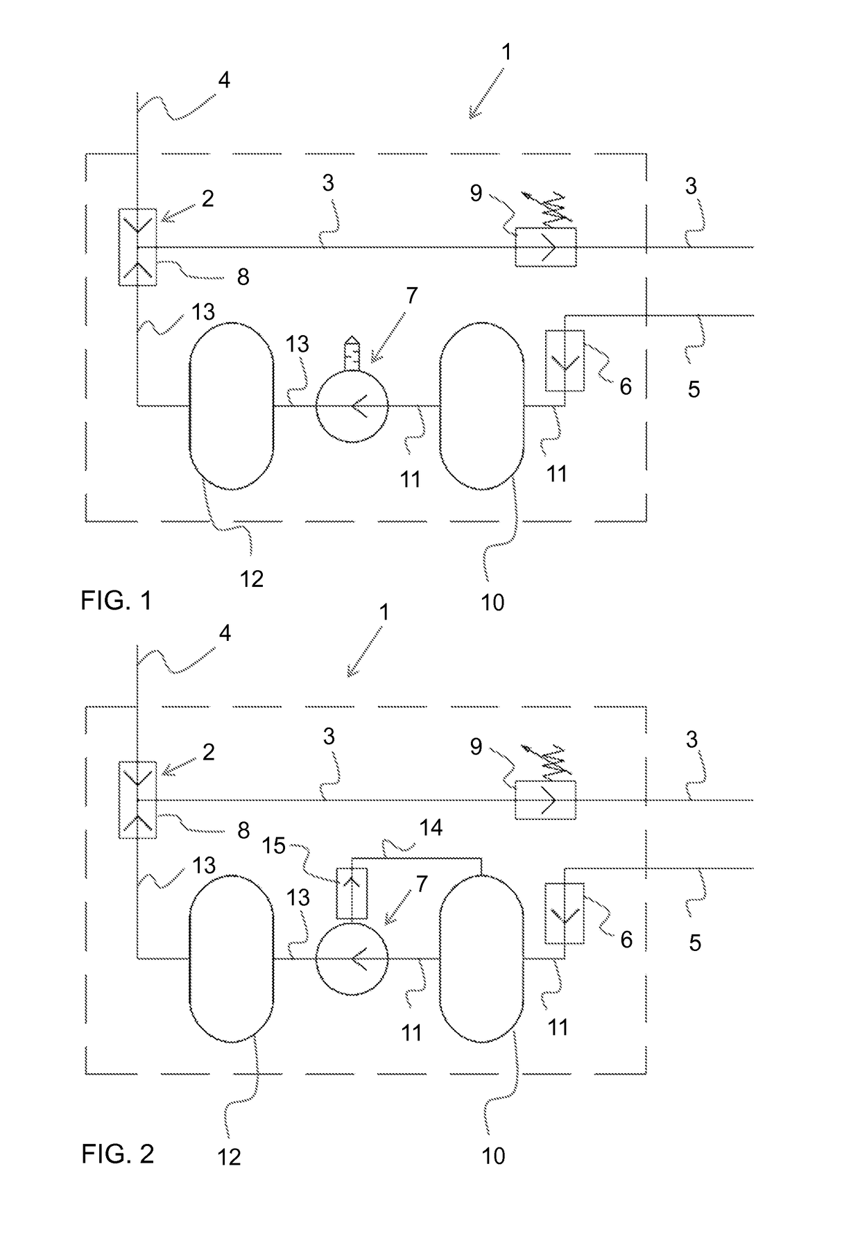 Pressure-increasing unit