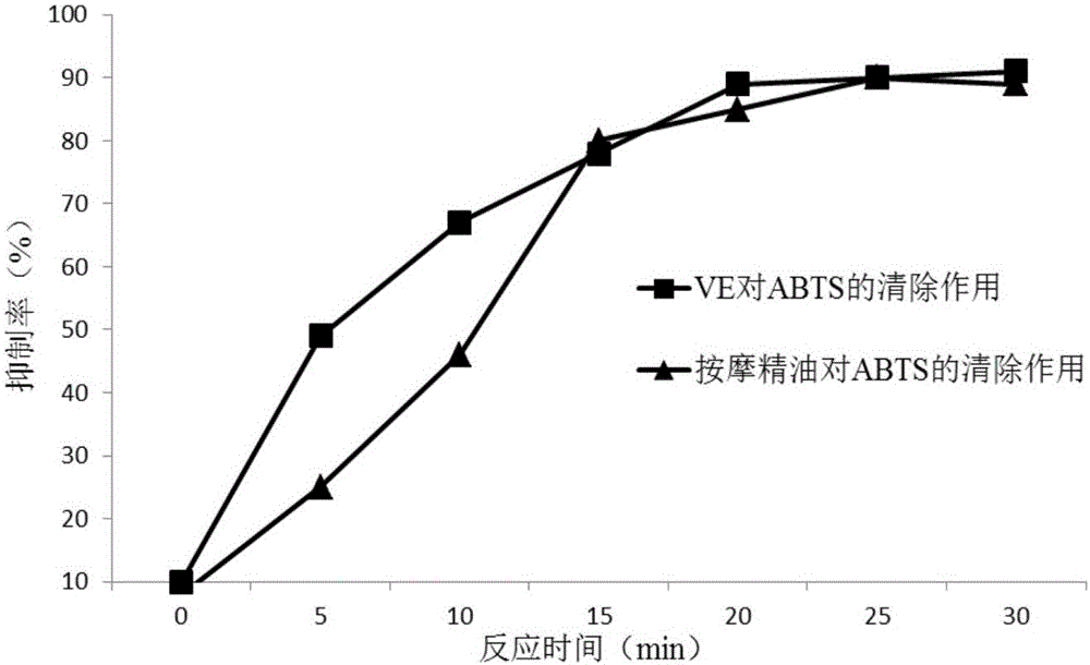 Massage essential oil, preparation method thereof and application thereof