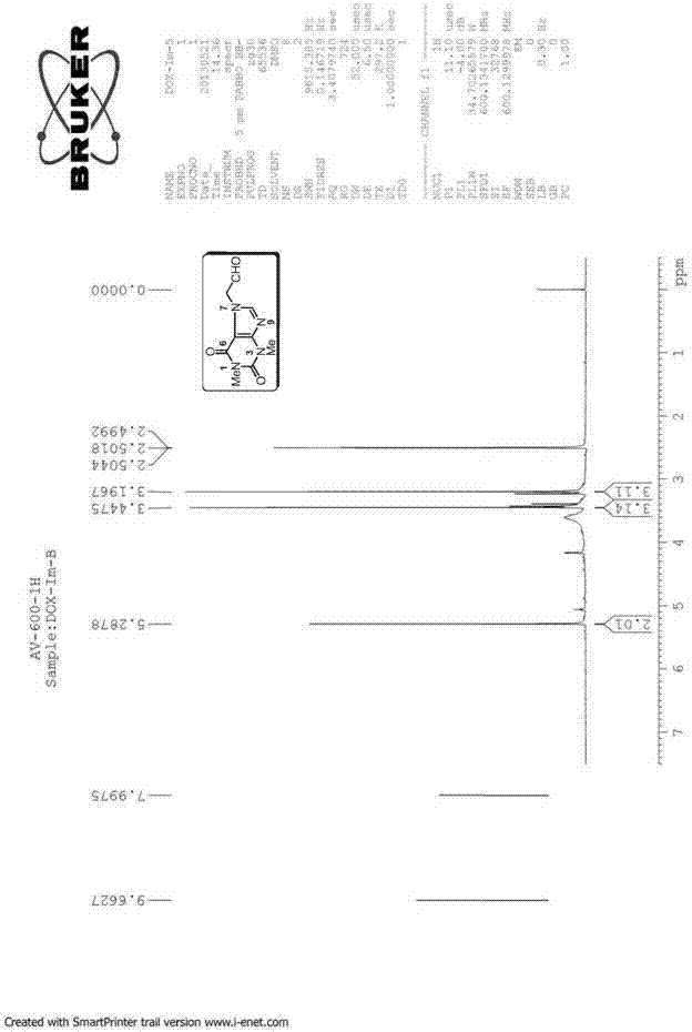 Doxofylline injection-related substance determination method