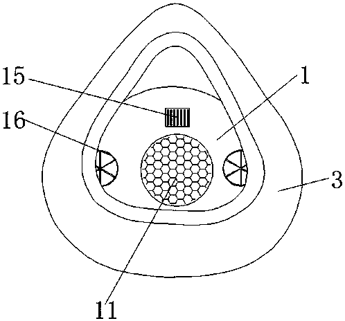 Professional medical operator sanitation protection mask