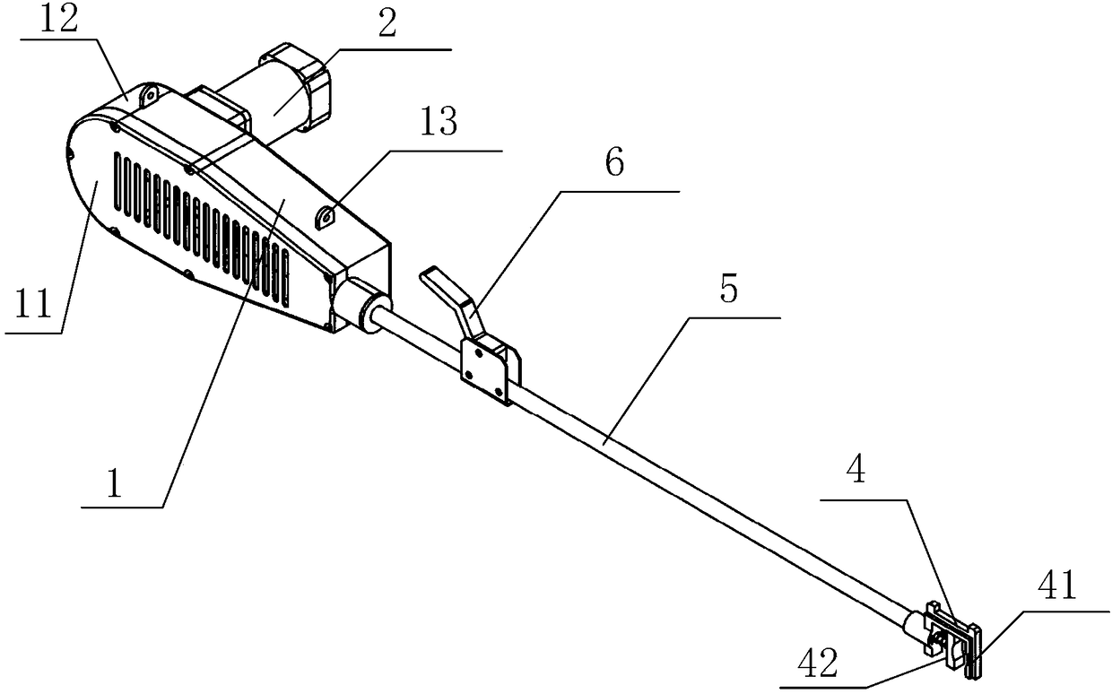 Intelligent variable-speed picking machine