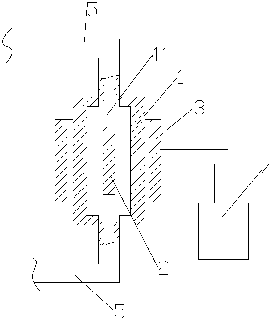 Liquid stirring oscillation device, application and liquid stirring method