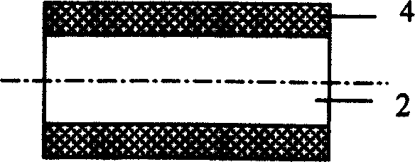 Method for preparation of novel pipe type ceramic capacitor