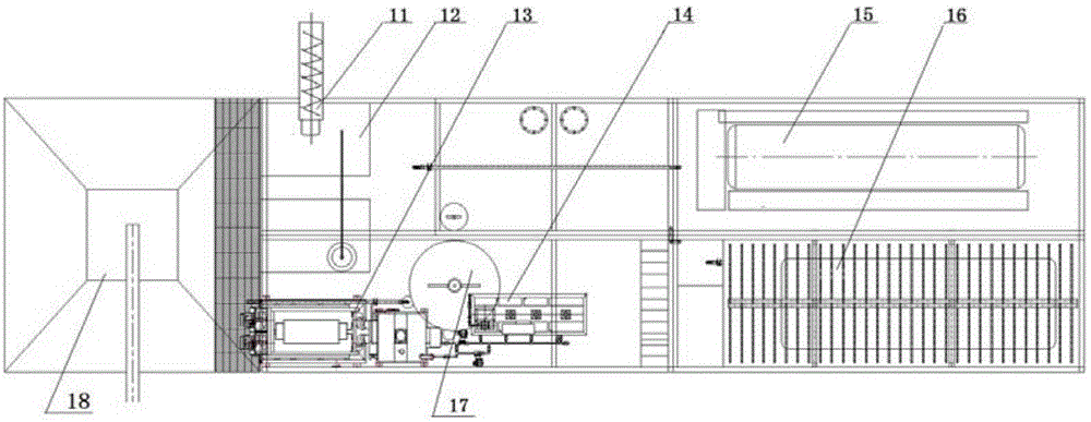 Industrialization scale pyrolysis treatment system and method for oily sludge