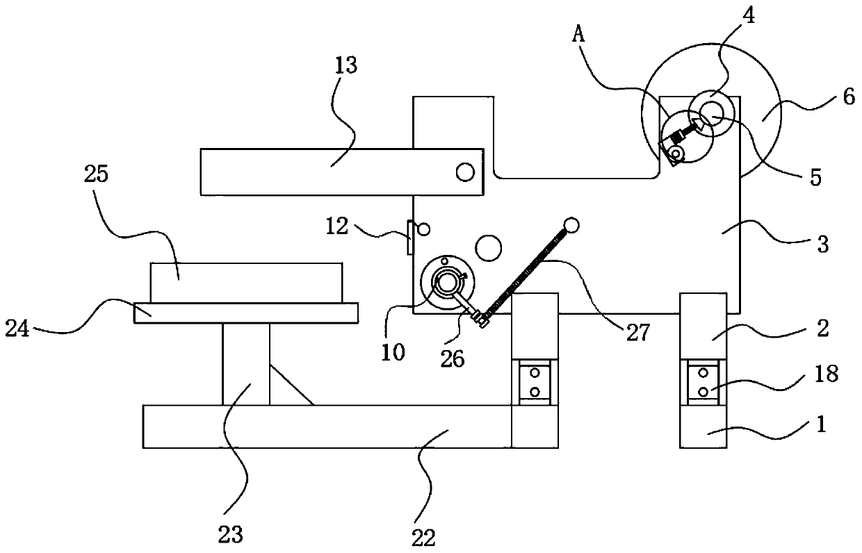 Novel high-efficiency reel uncoiling machine and uncoiling method thereof