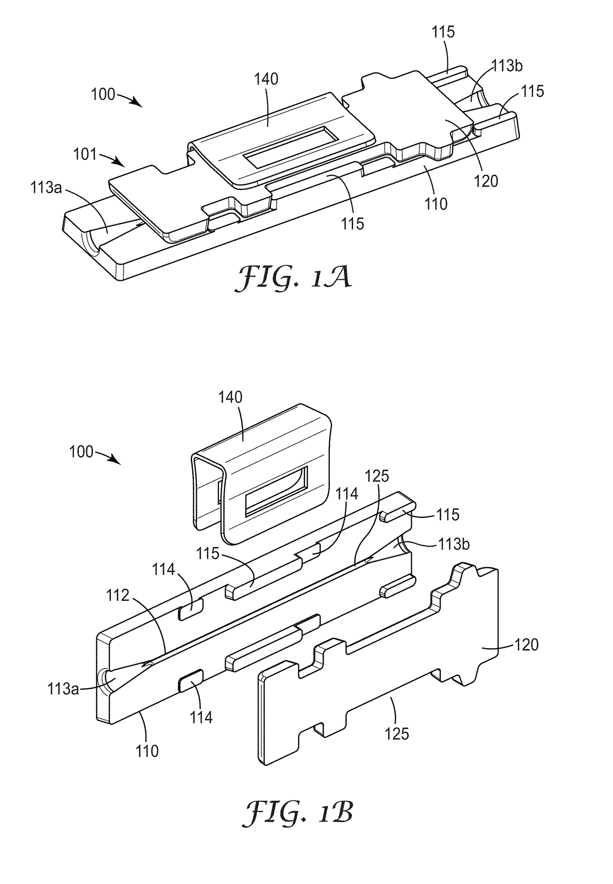 Optical fiber splice element