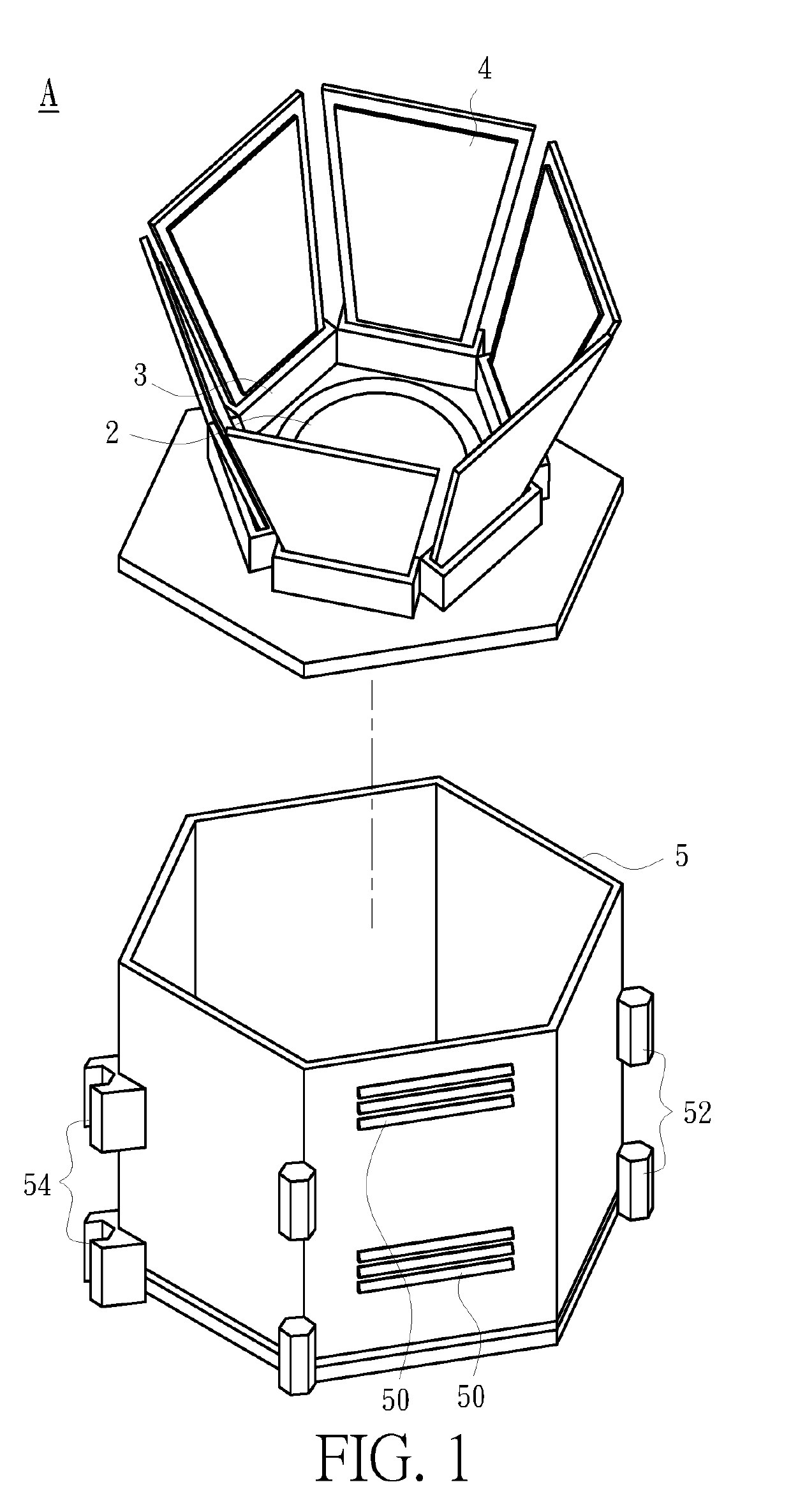 Modular solar power generation apparatus