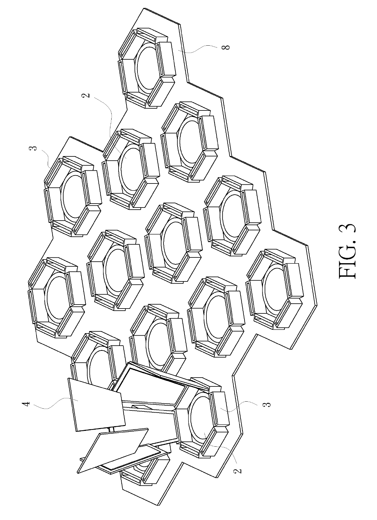 Modular solar power generation apparatus