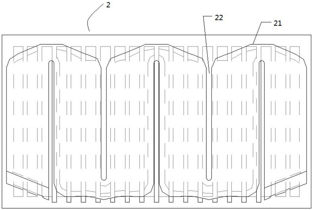 Liquid heat dissipation structure for motor controller