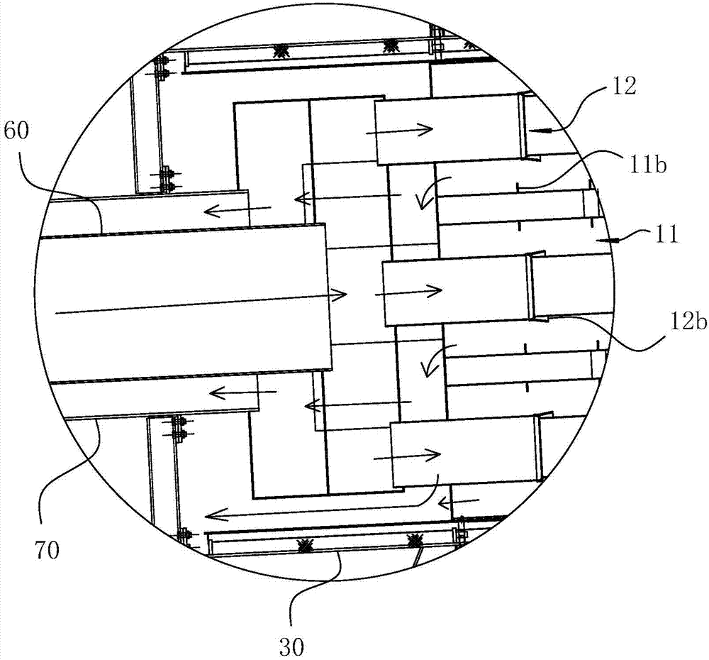 Municipal sludge drying device