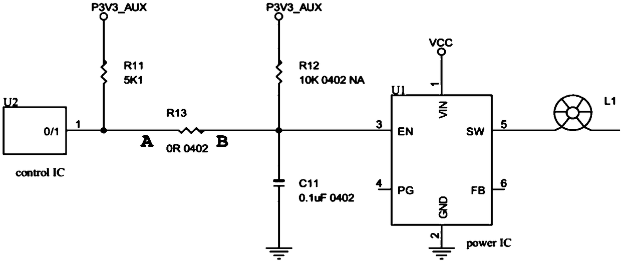 Enable-control circuit