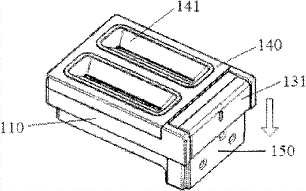 Manual operation ice machine and refrigerator with same