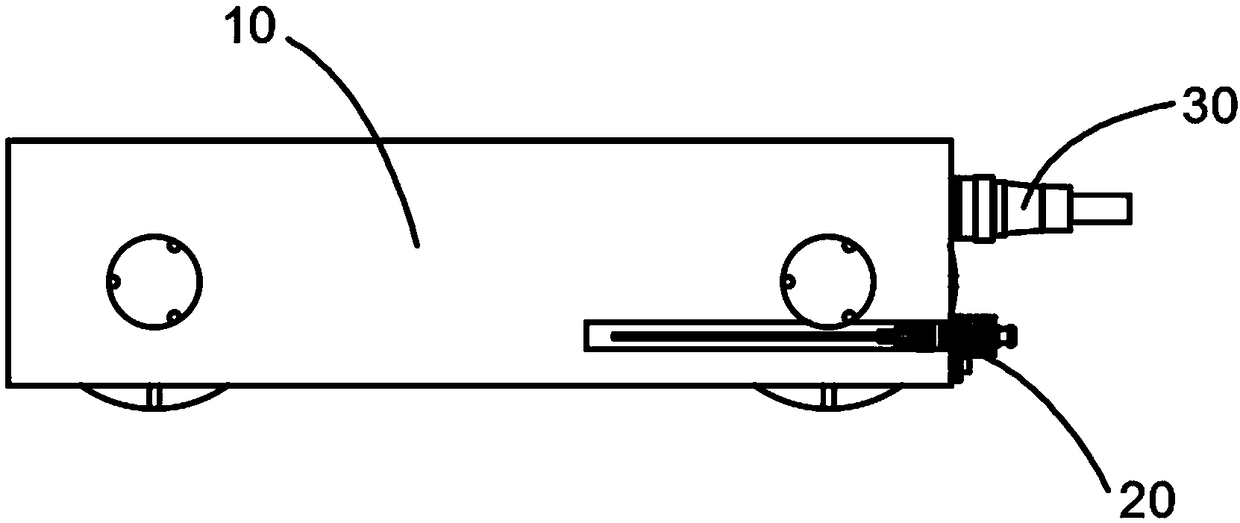 Cable pull force detection mechanism of pipeline crawling device