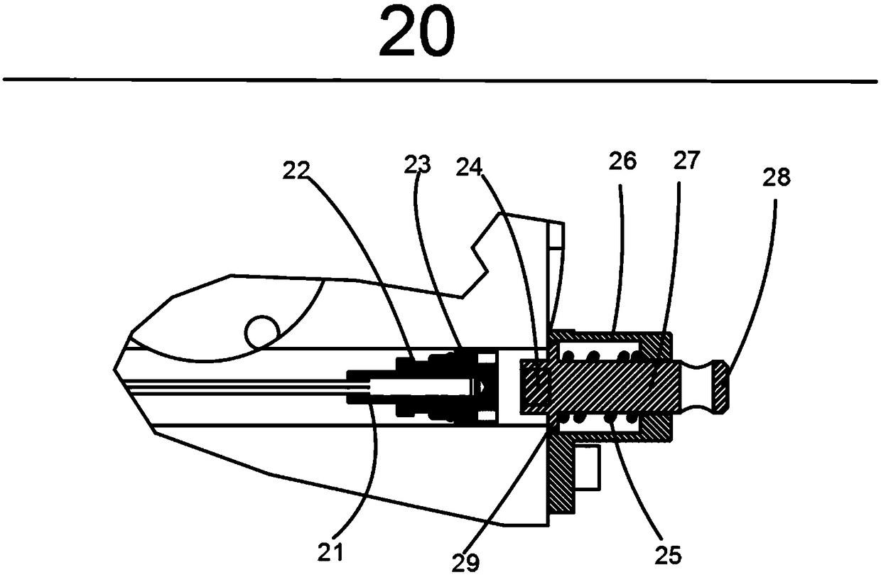 Cable pull force detection mechanism of pipeline crawling device