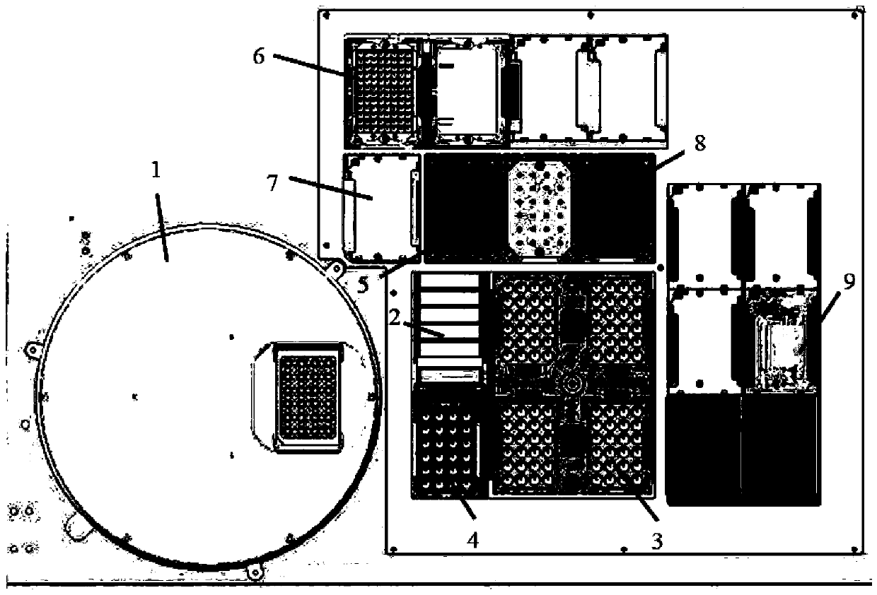 Silicon bead method nucleic acid extraction equipment and use method and application thereof