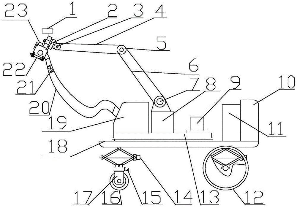 Honeysuckle picking robot