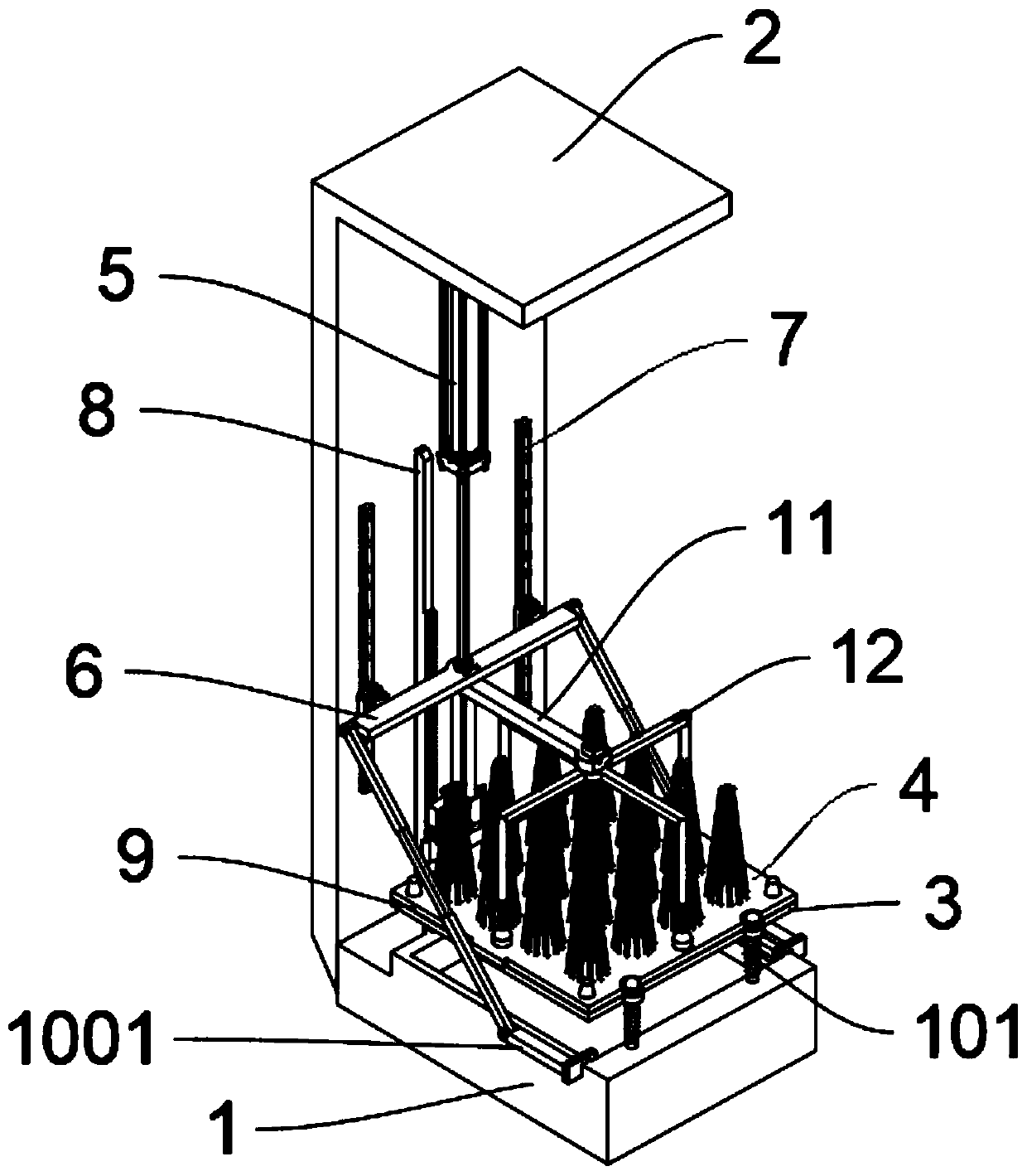 Red phosphorus dipping device for match production