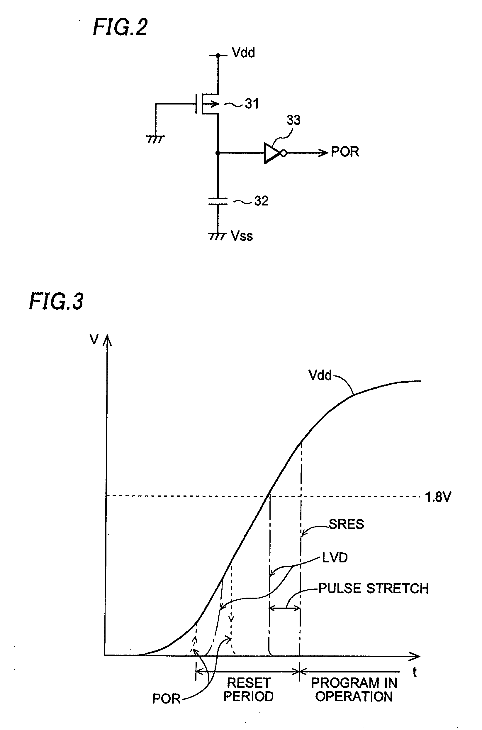 Low-voltage detection reset circuit