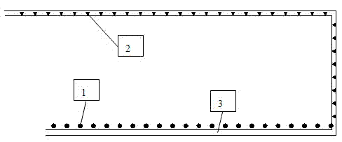 Method for detecting anisotropism P-wave of fractures of working face of mine