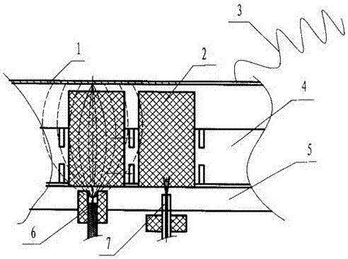 Bottle cap washing device with disinfection effect