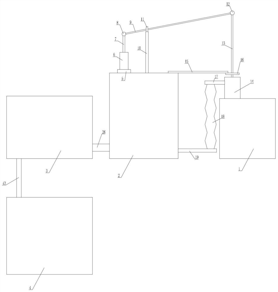 Intelligent secondary water supply device based on Internet of things