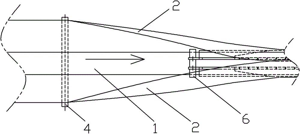 Anti-plastic inner bag adsorption treatment device