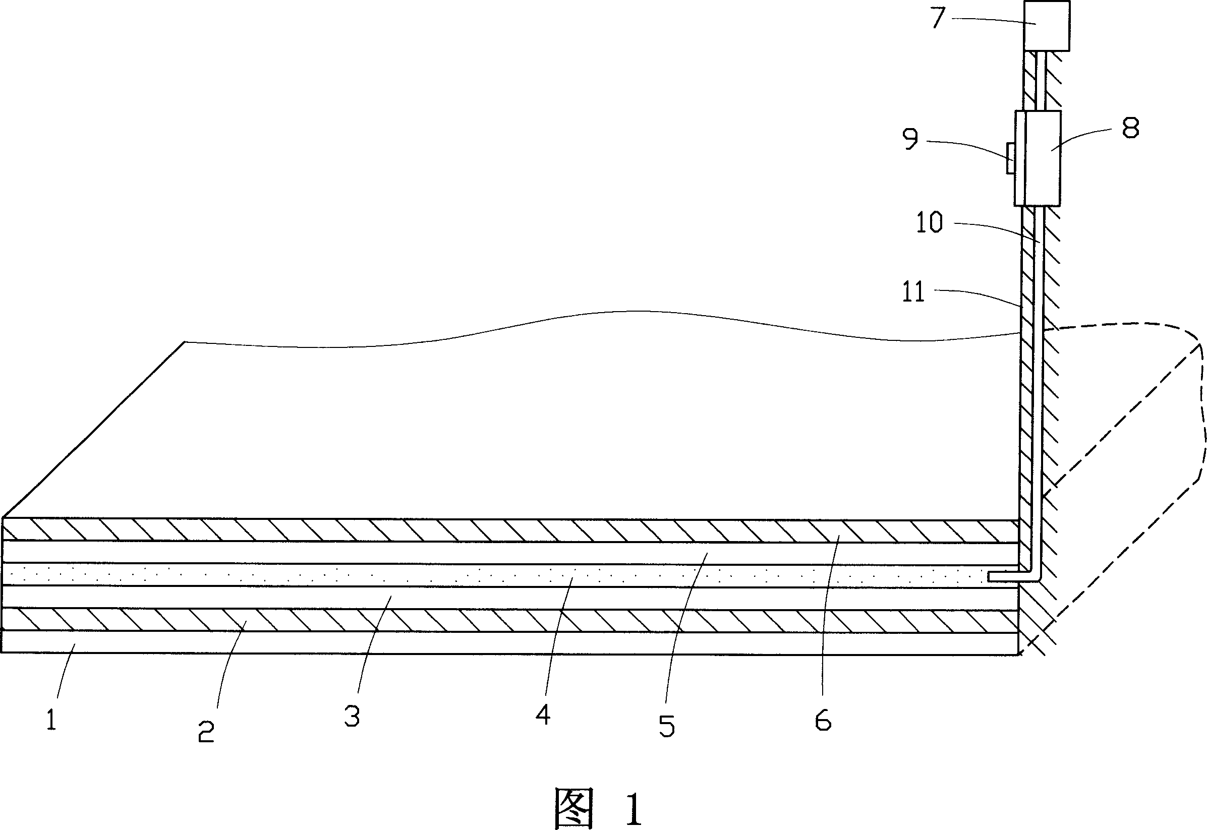 Nanometer  intelligent temperature-controllable warm-keeping type mattresses and method for making same