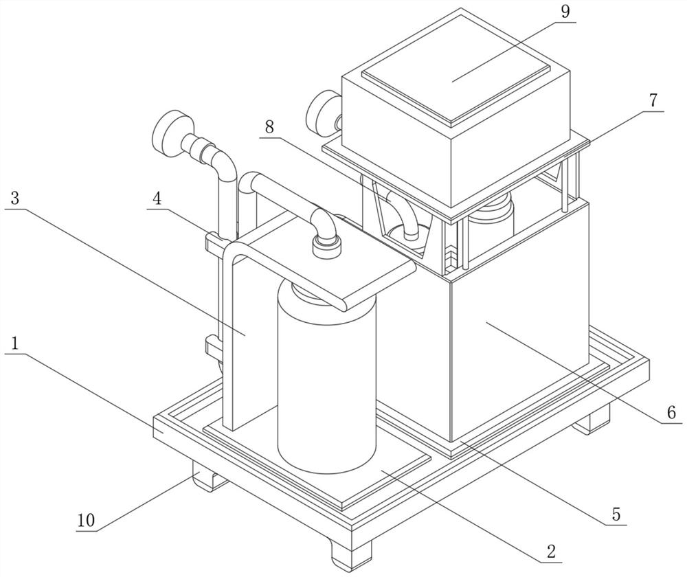 Respiratory training device for pneumology department and using method of respiratory training device