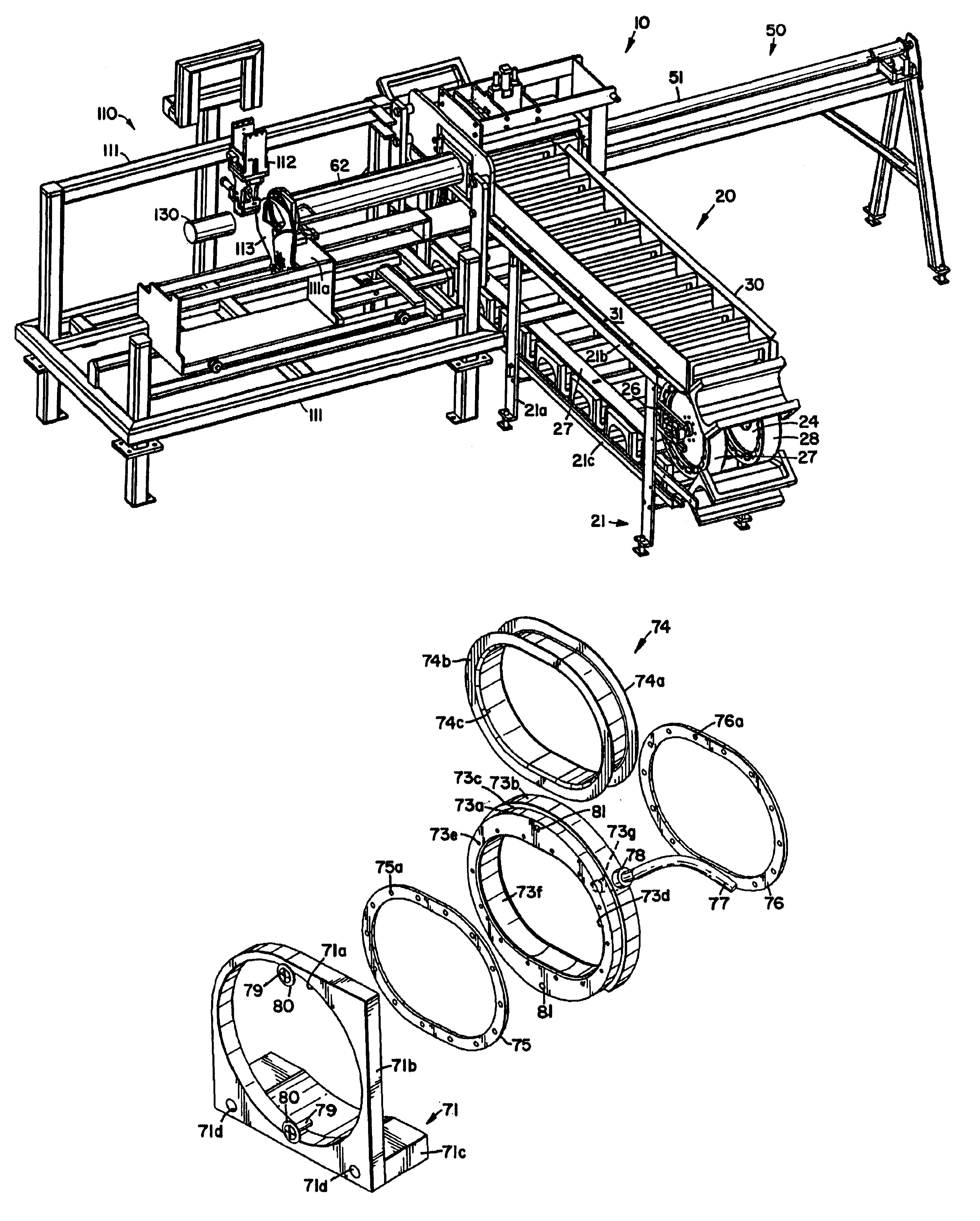 Method and apparatus for stuffing hams