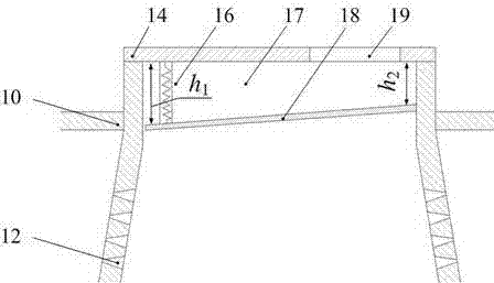 Pulping device capable of achieving solid-liquid separation and secondary air vortex breakdown