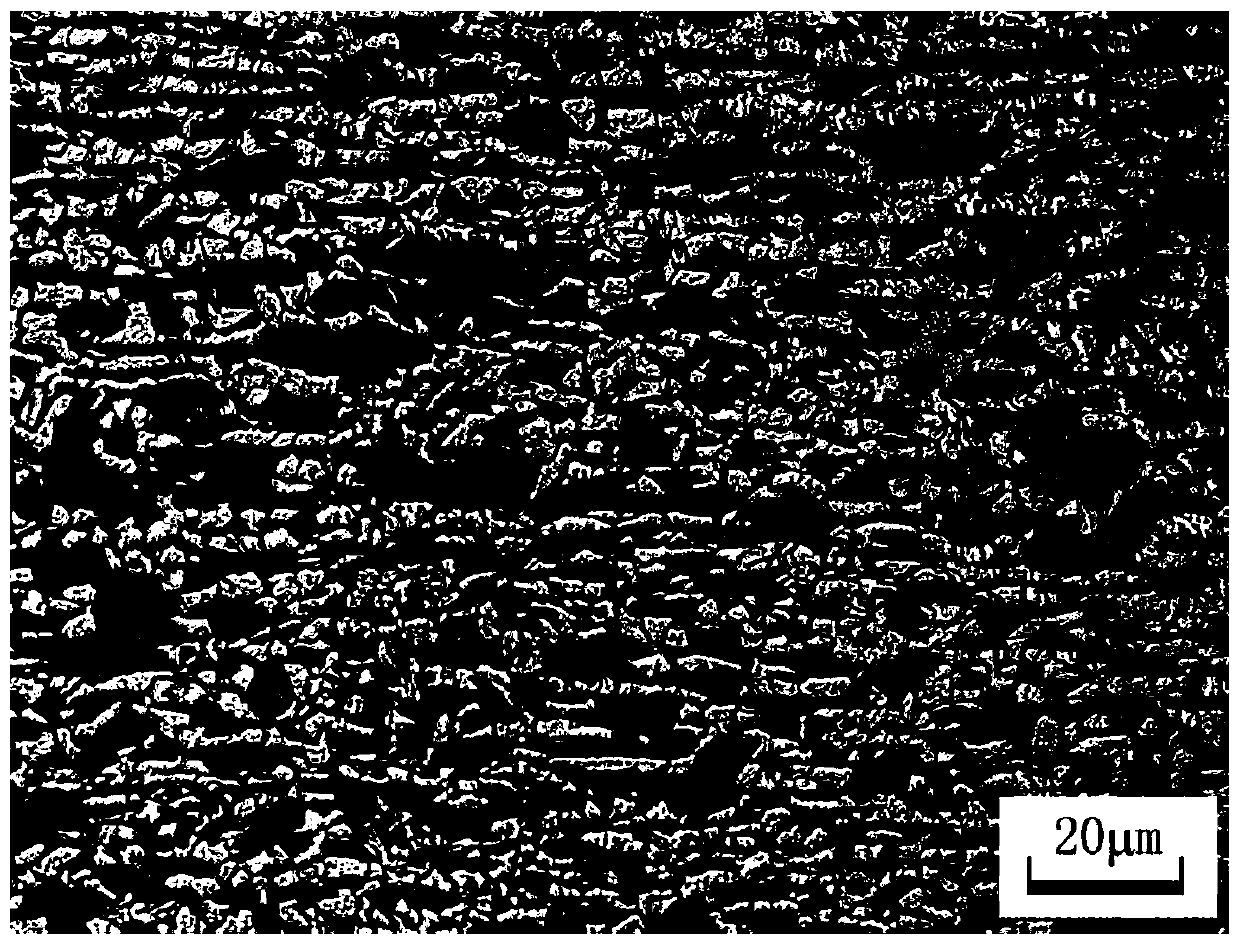 Method for producing thin gauge hot rolled dp980 steel based on csp process