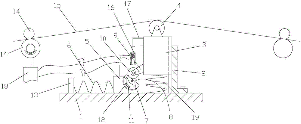 Tensioning device