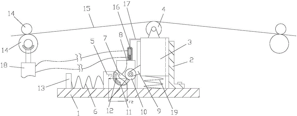 Tensioning device