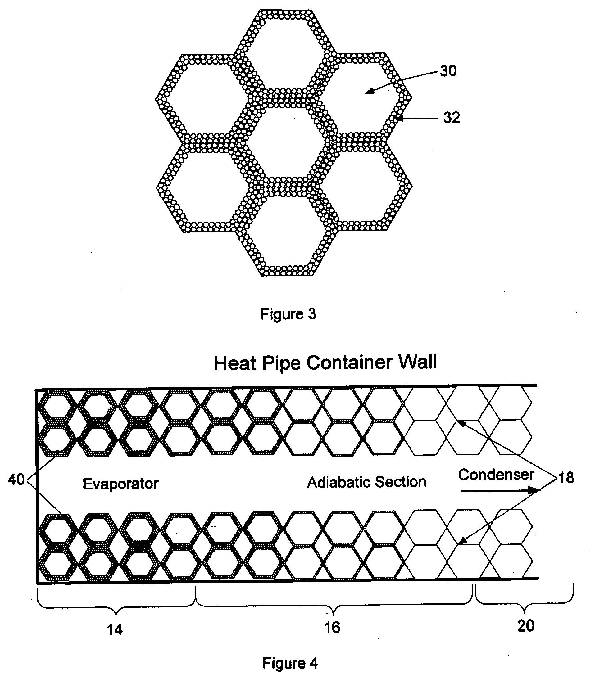 Hybrid wicking materials for use in high performance heat pipes