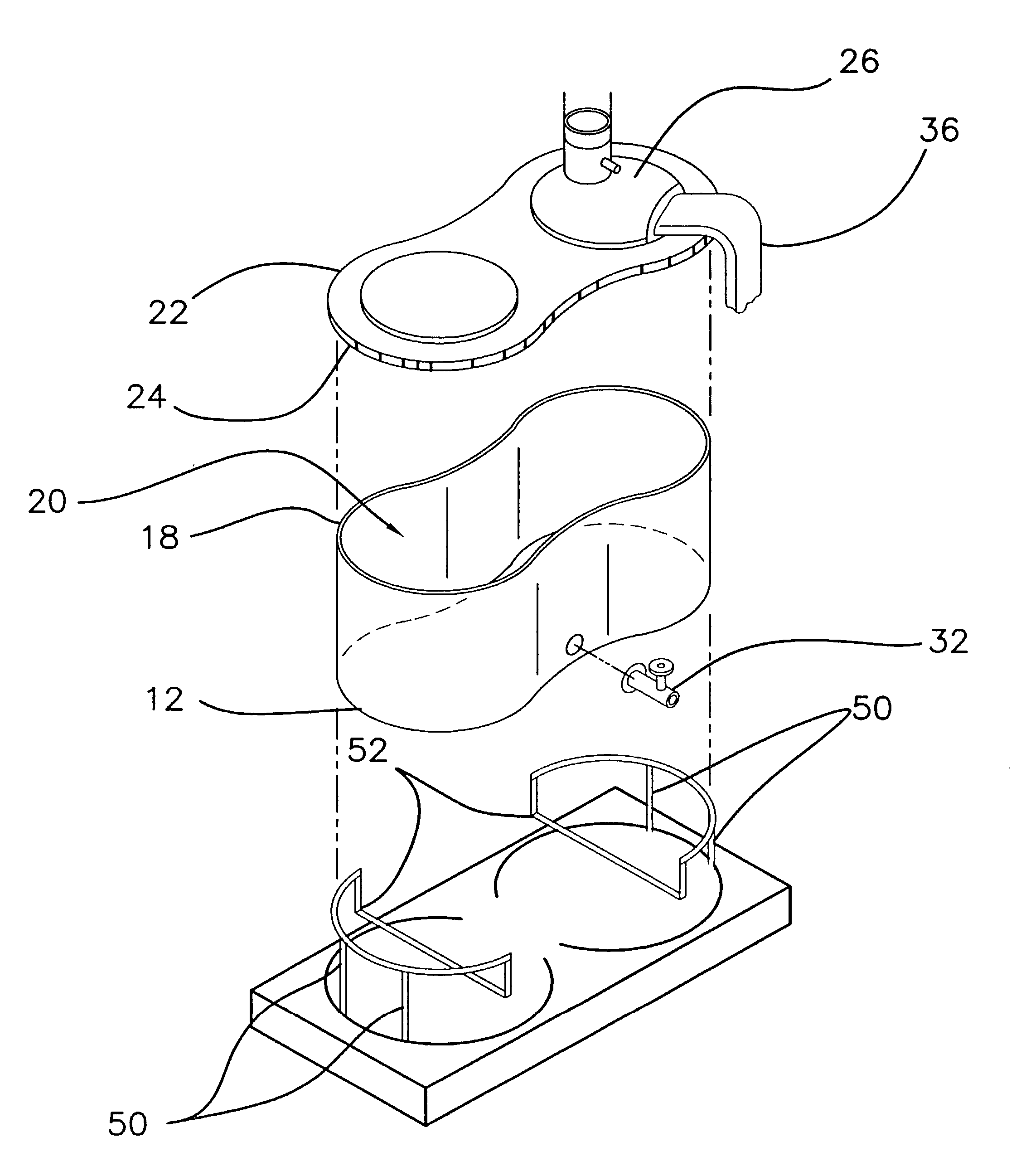 Rainwater collection device