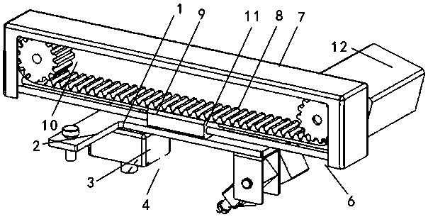 Remote sensing type material tower weighing device and weighing method