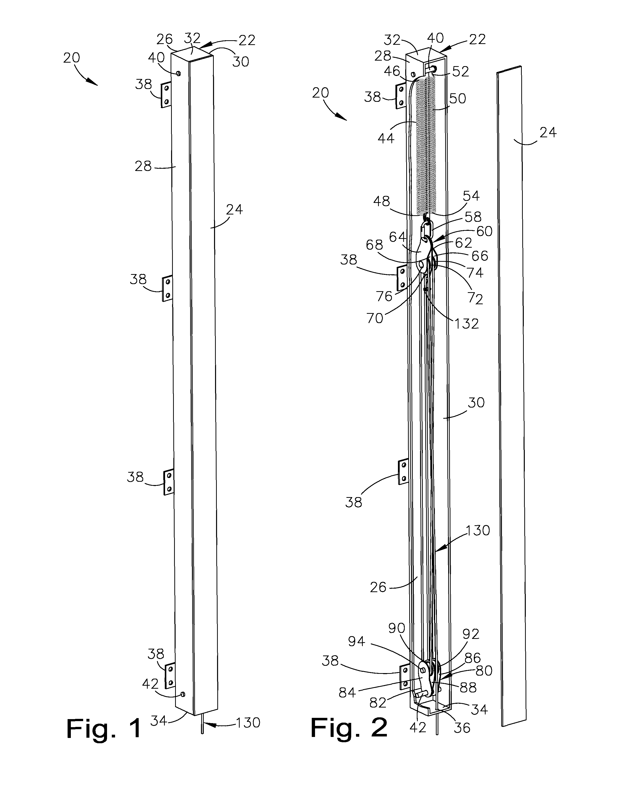 Fall restraint system for telescoping ladders