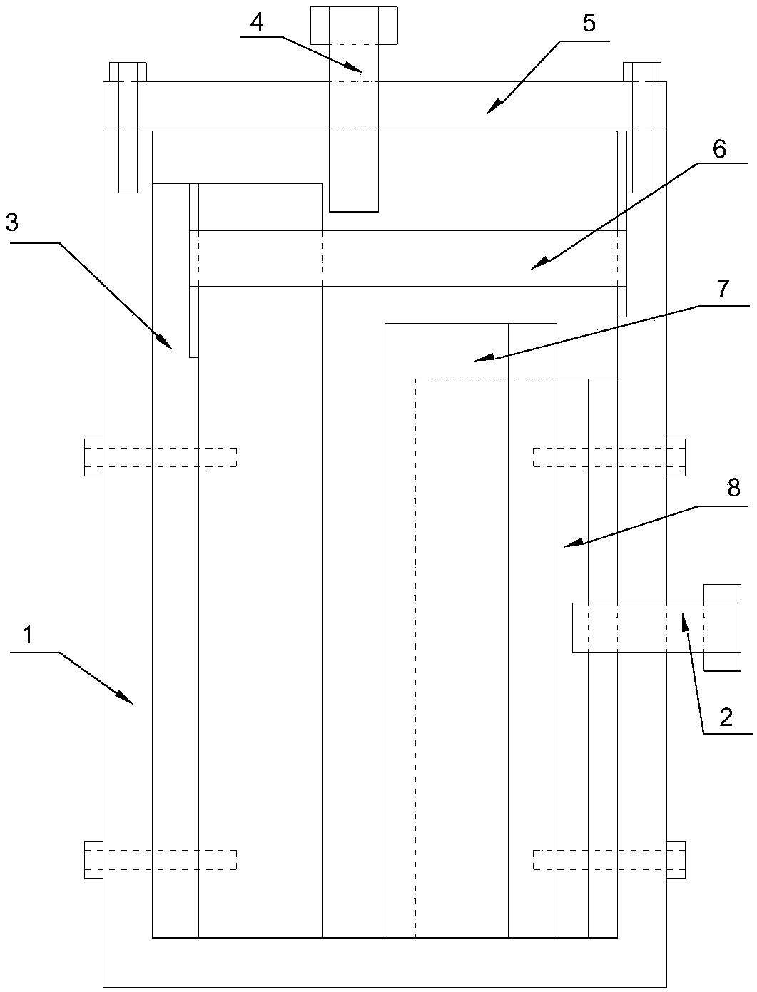 An indoor sample preparation device for repairing cracked rock samples based on slurry