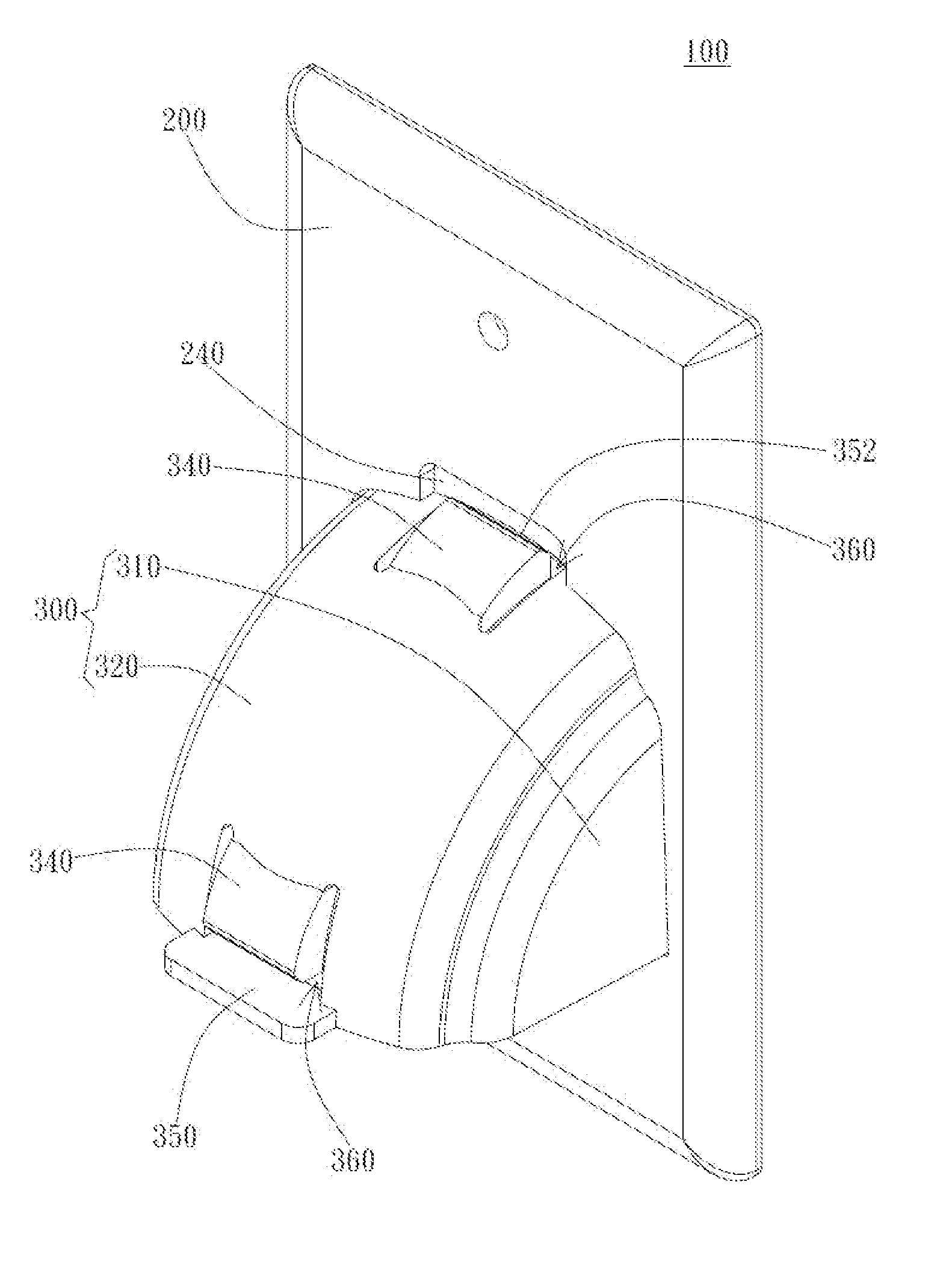 Multi-directional mounting faceplate