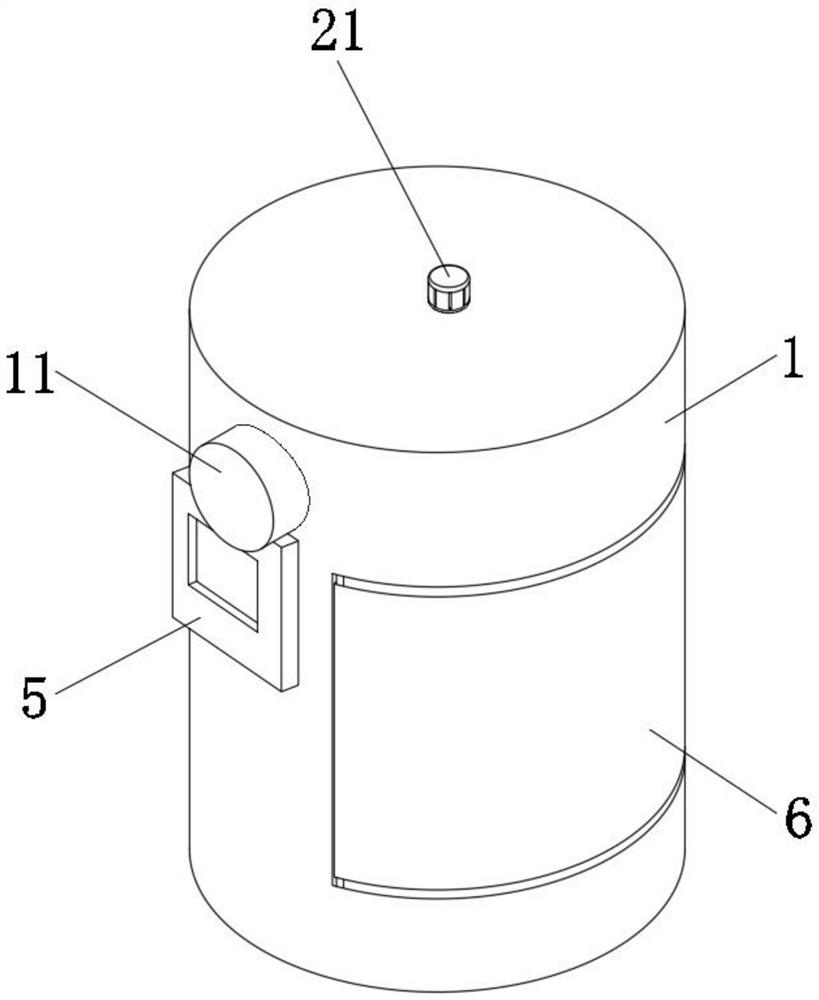 Novel intelligent stirring tank for tea oil production