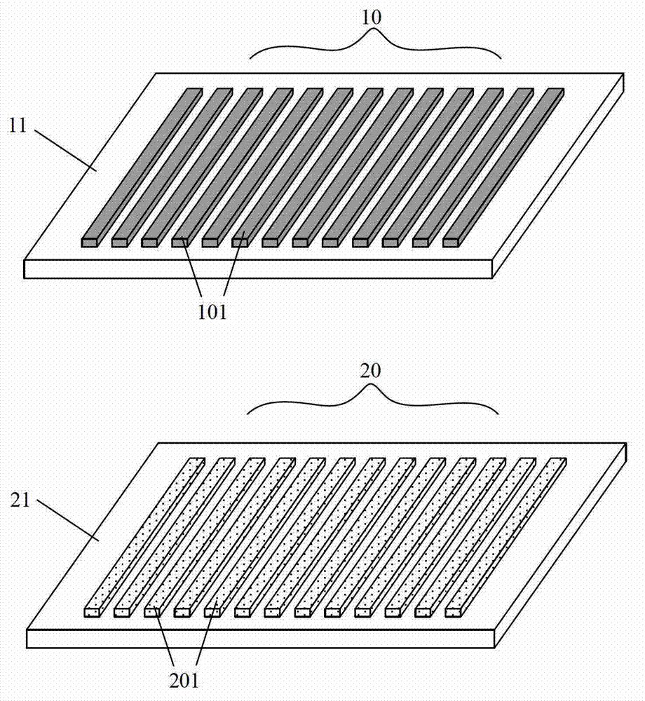 Sliding type friction nanometer generating set