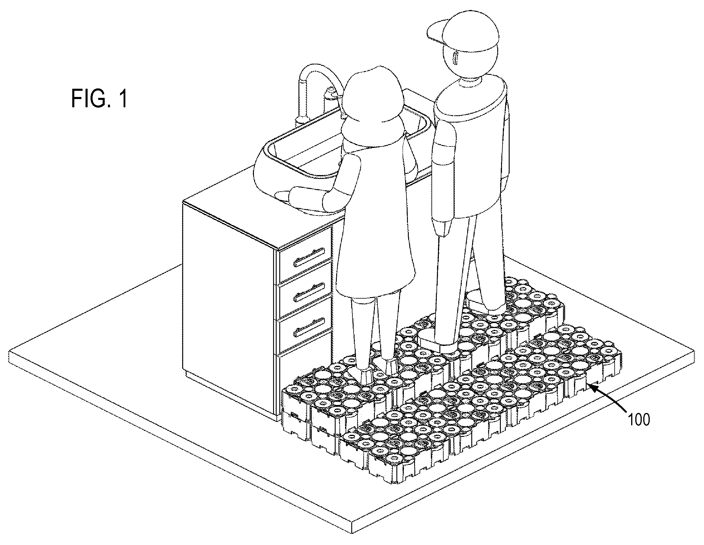 System and method for a modular step stool